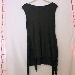Women's Olive XS Soft And Sexy AEO Tank